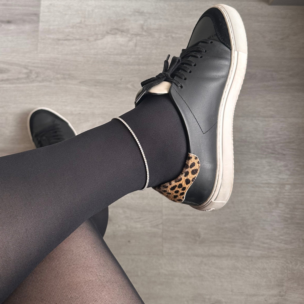 Sterling Silver CZ Tennis Anklet 2.3mm