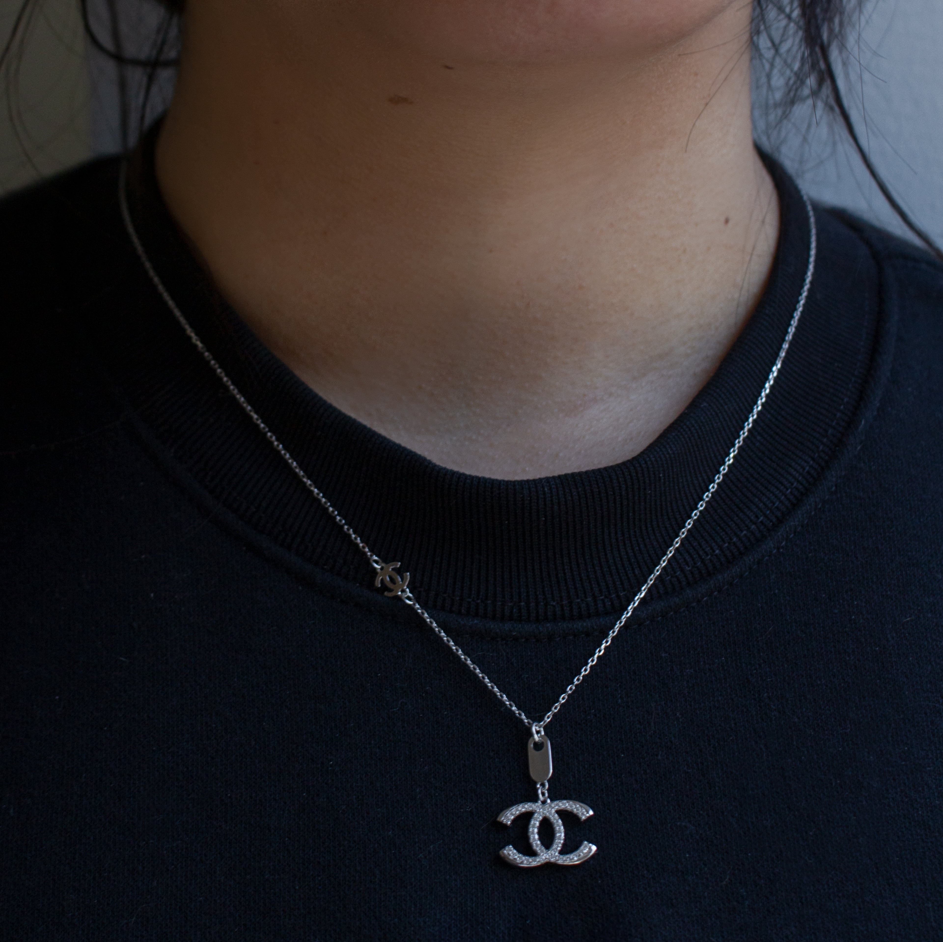 Sterling Silver Designer Inspired Necklace